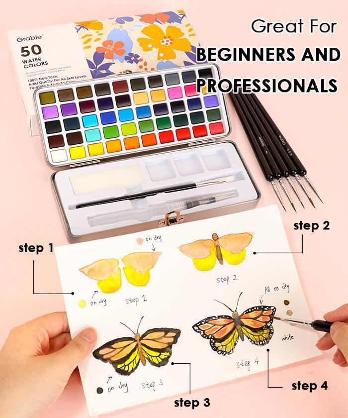 Watercolor Coloring Bookmarks With Watercolor Set - Image 16