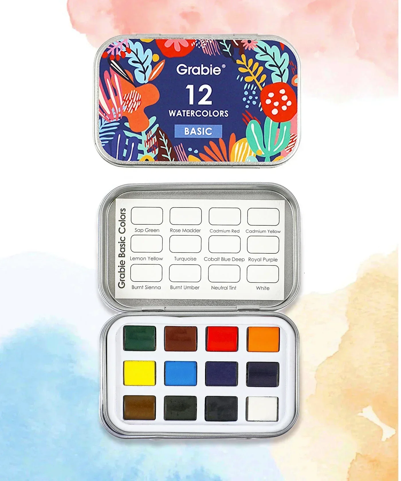 Watercolor Pocket Set of 12 - Essential Colors - Image 5