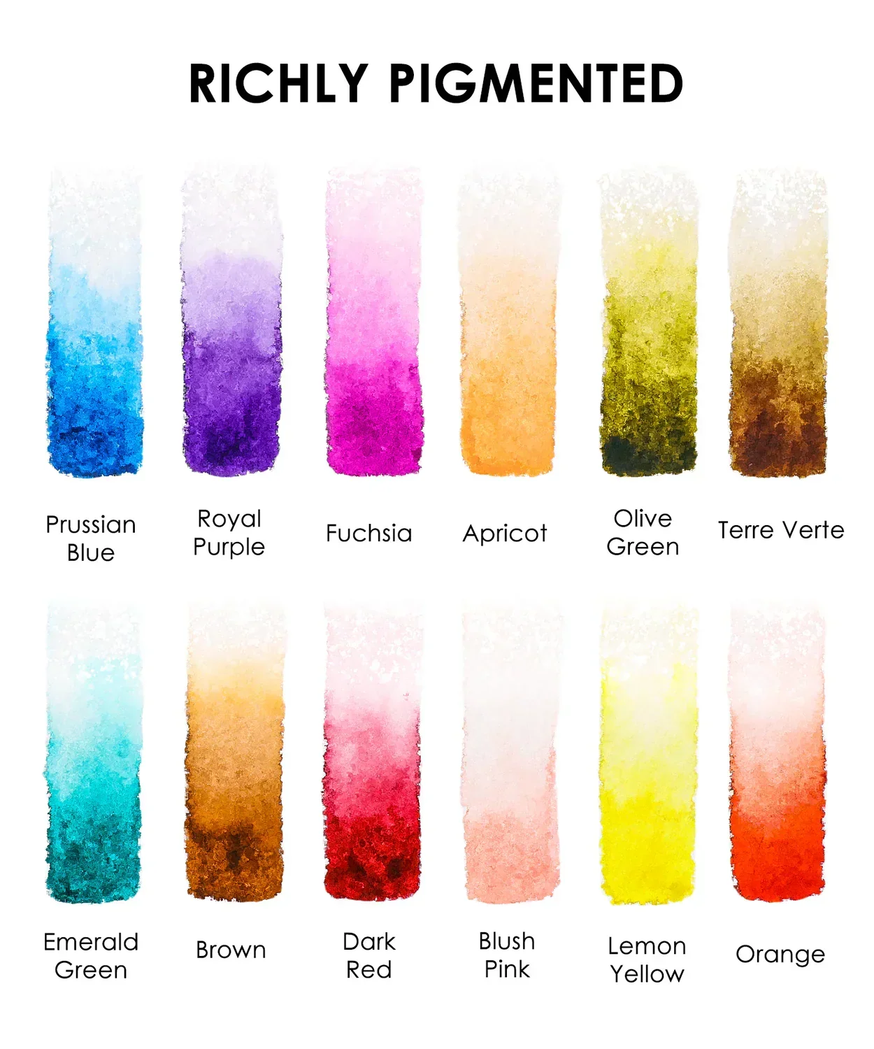Watercolor Pocket Set of 12 - Floral Colors - Image 8