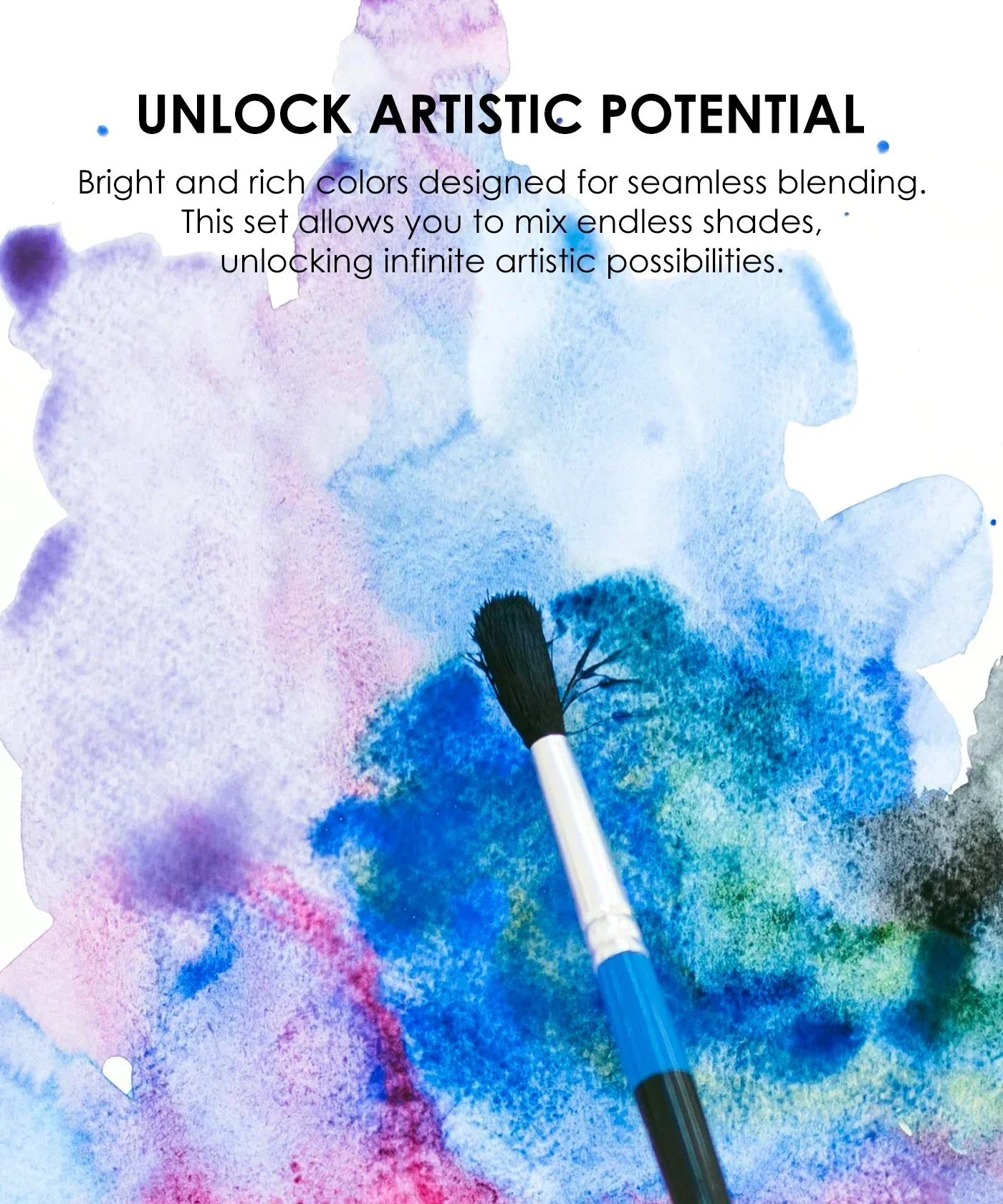 Watercolor Pocket Set Of 12 With Brush - Landscape Colors - Image 4