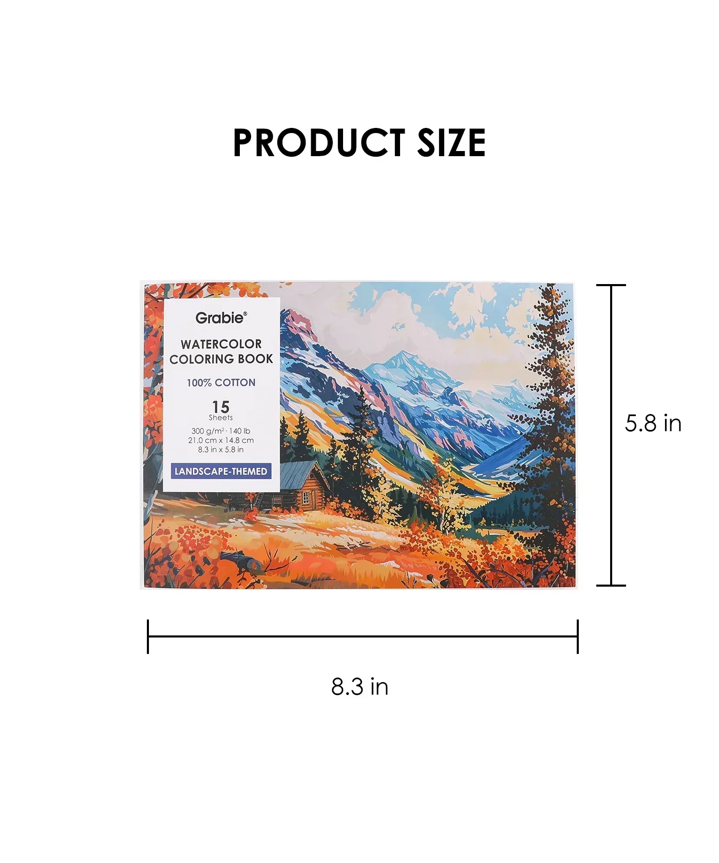 Watercolor Set Of 50 & Coloring Book Bundle - Image 27