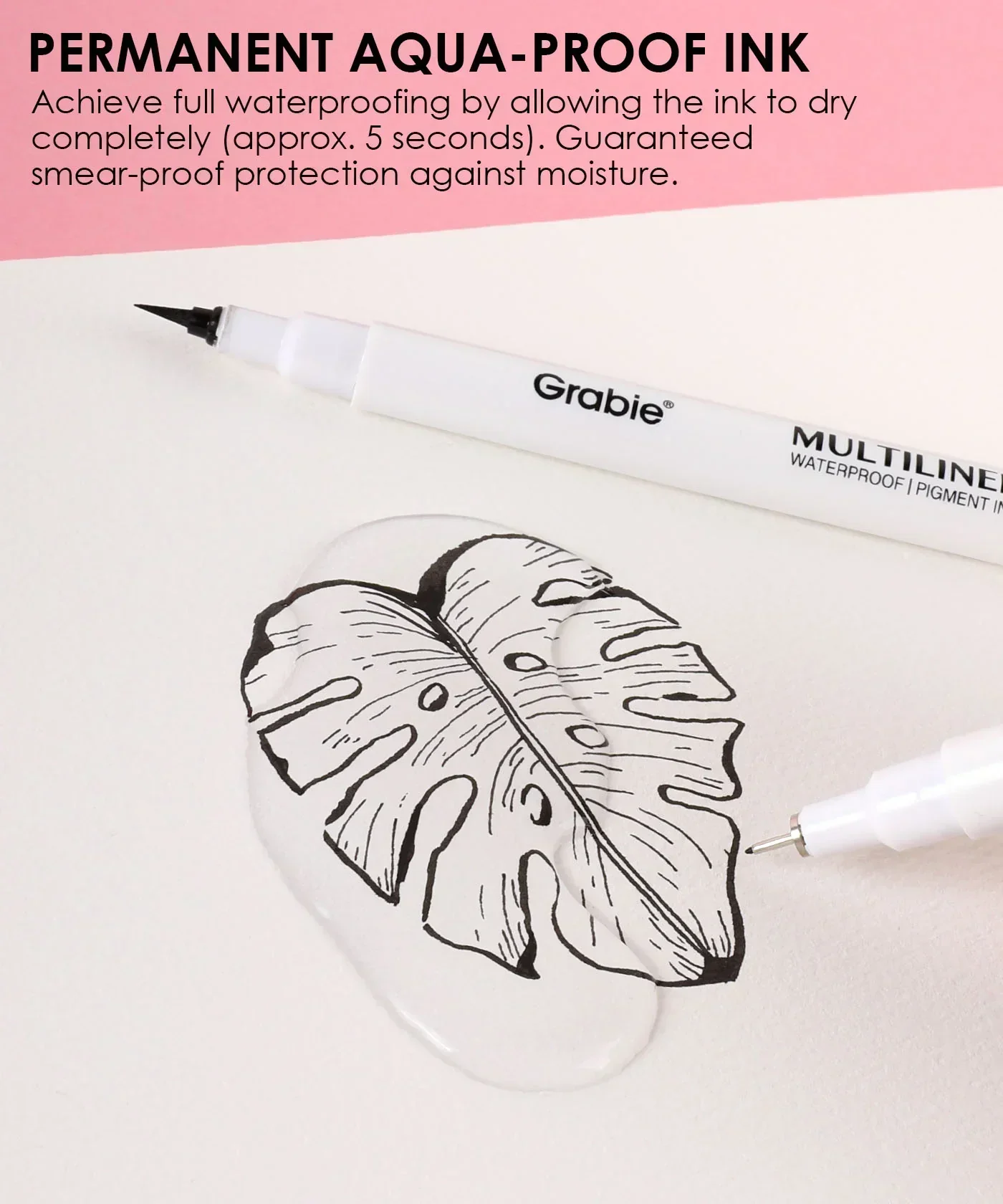 Waterproof Multiliner Drawing Pen Set Of 10 - Image 4
