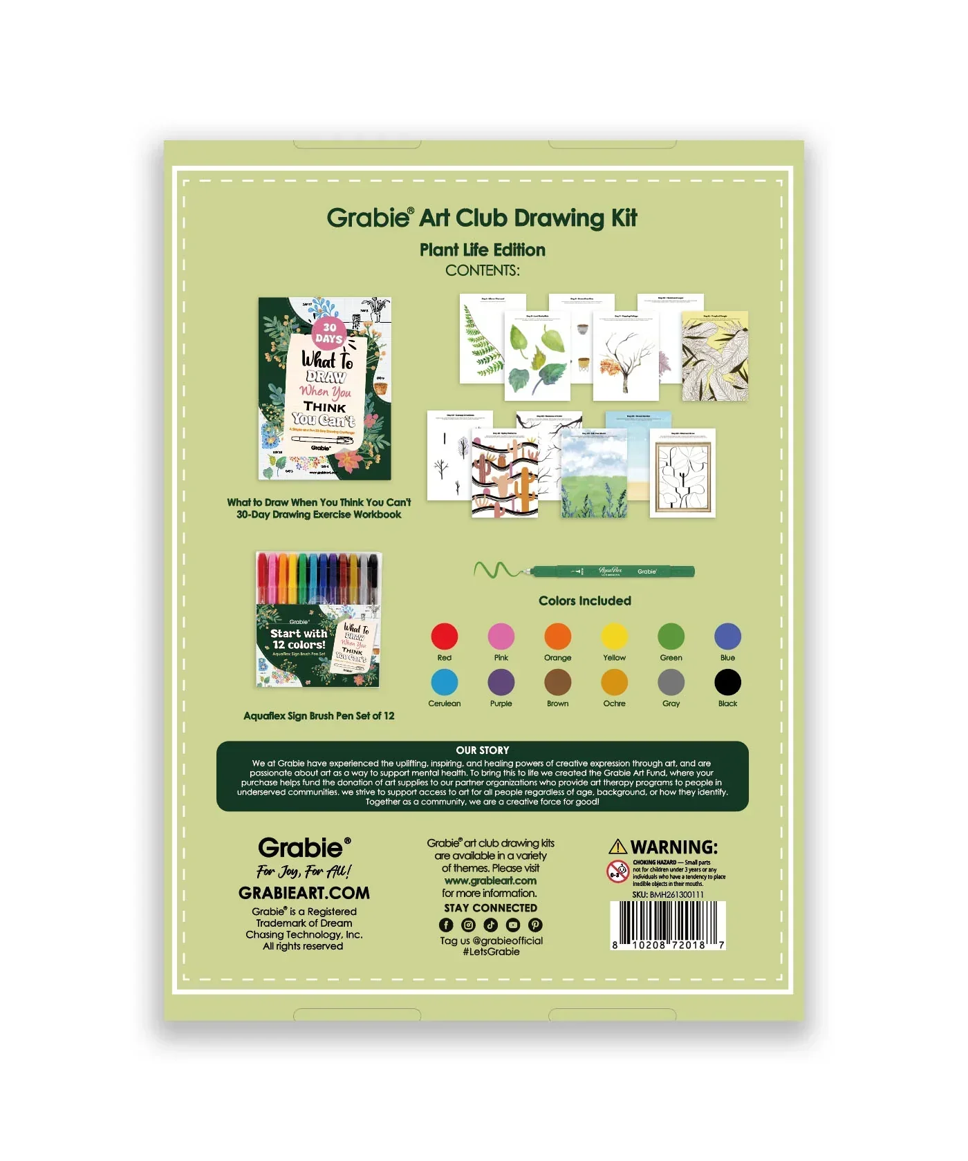 What To Draw: 30-Day Plant Life Edition Drawing Kit - Image 11